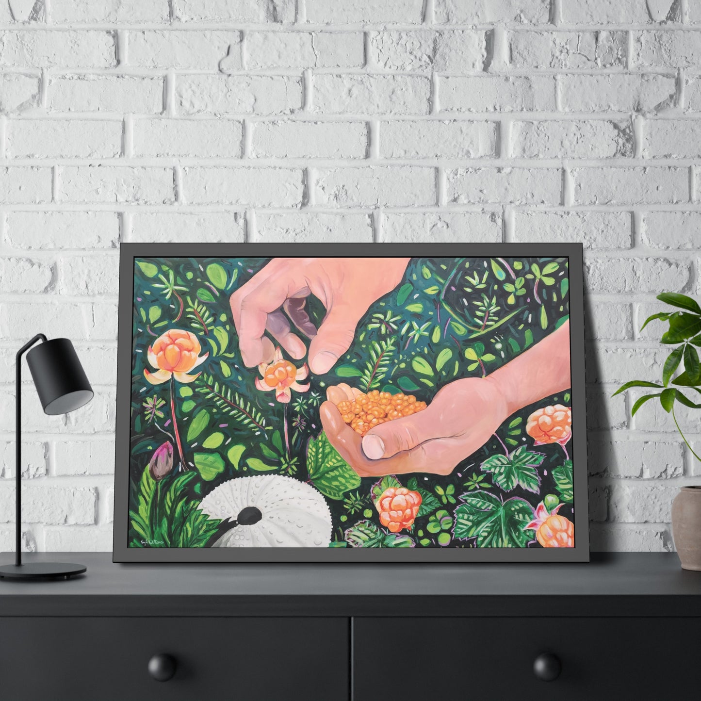 The Harvest - Framed Art Print
