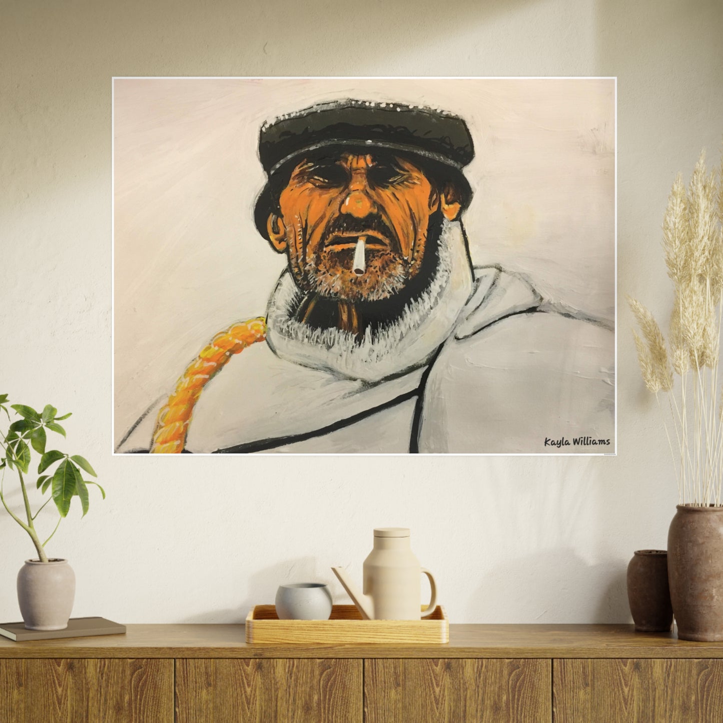 Grandfather - Photo Art Paper Posters