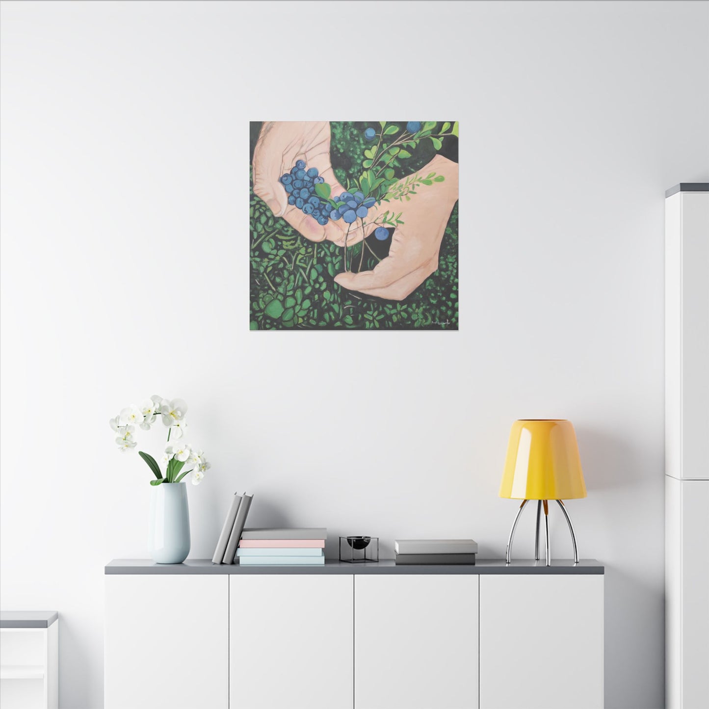 Grandmother's Hands - Canvas Art Print