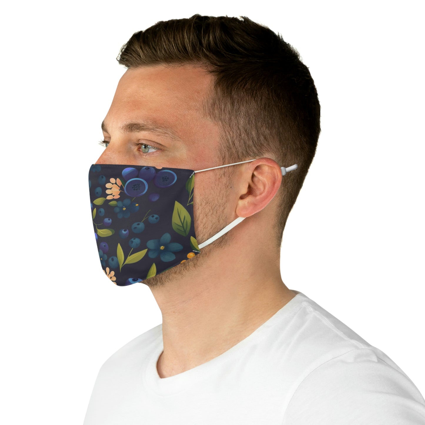 Blueberry Dream - Fabric Face Mask