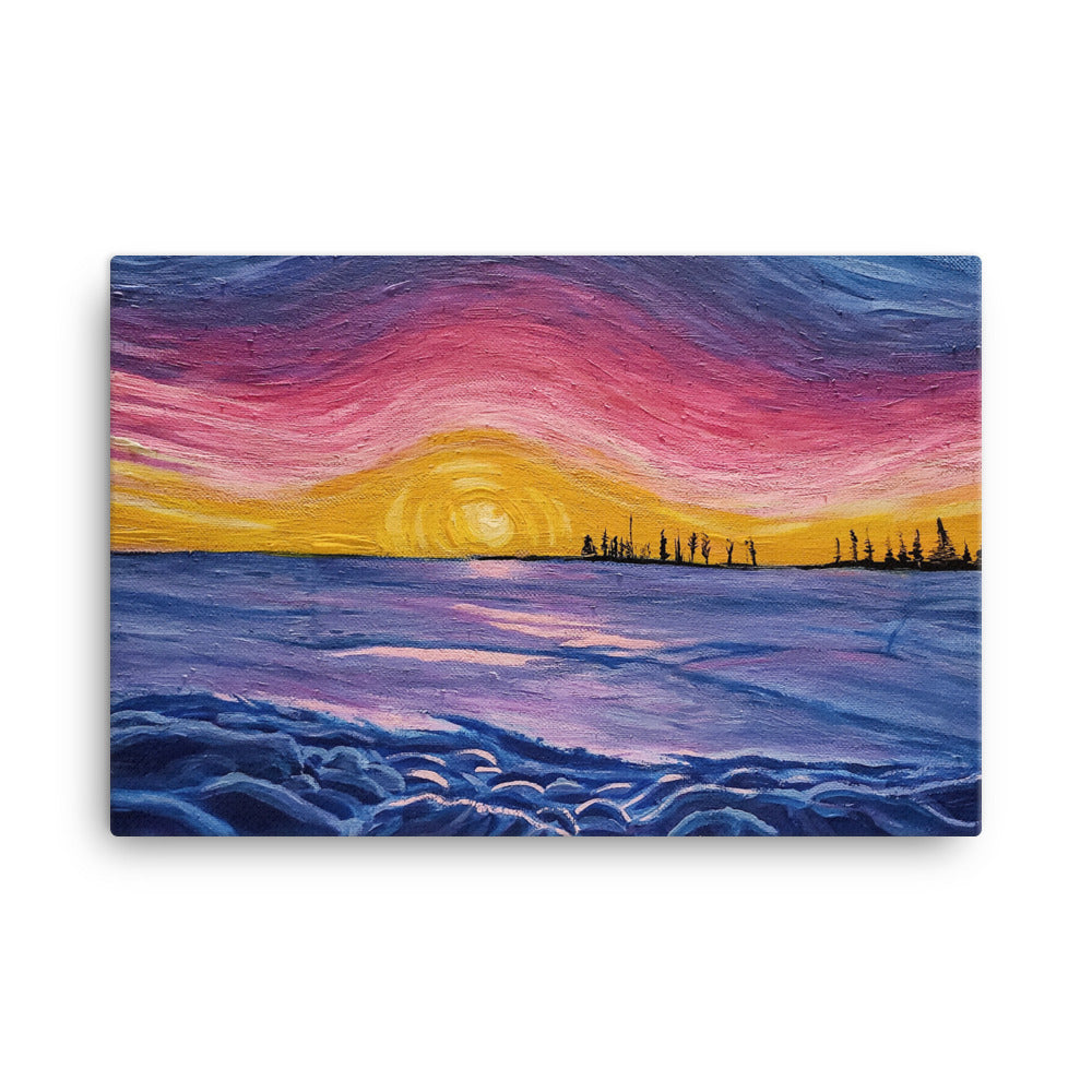 Sunset - Canvas