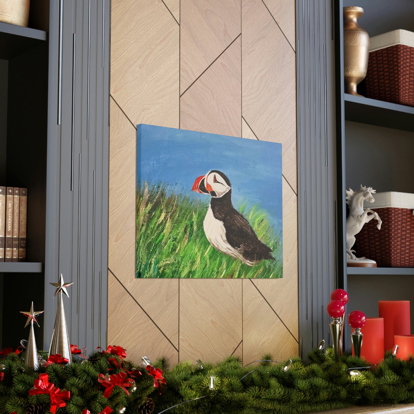 Puffin - Canvas Gallery Wraps