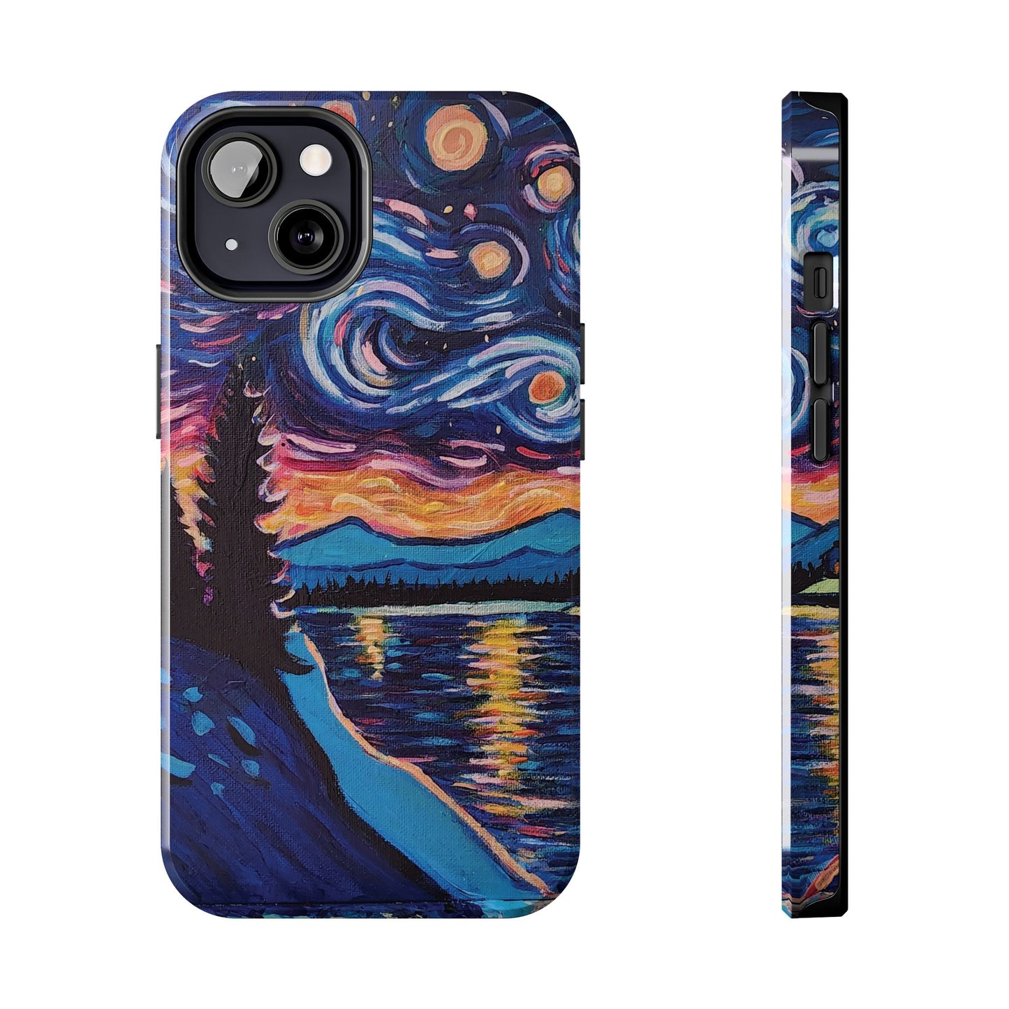 Starry Labrador Night - Tough Phone Cases