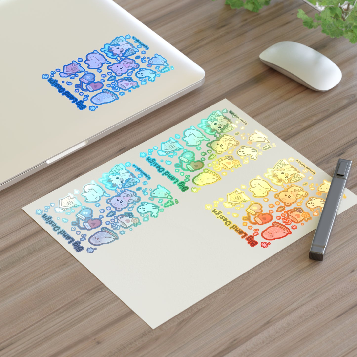 Labrador Critters Cozy Sticker Sheets