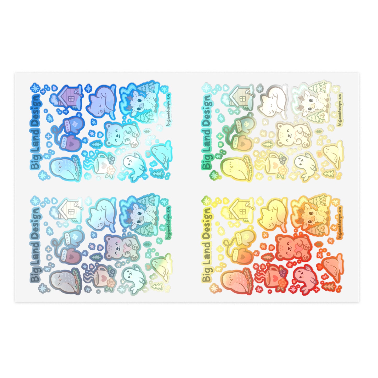 Labrador Critters Cozy Sticker Sheets