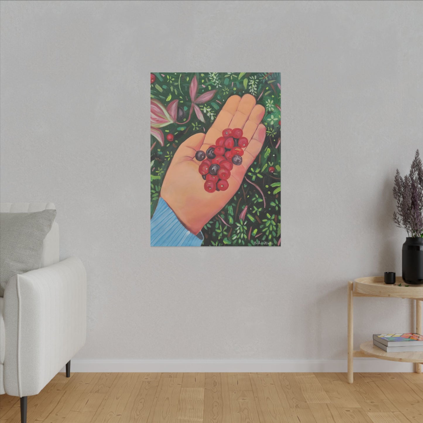 My daughter - Canvas Print - Nature-inspired Stretched Wall Decor