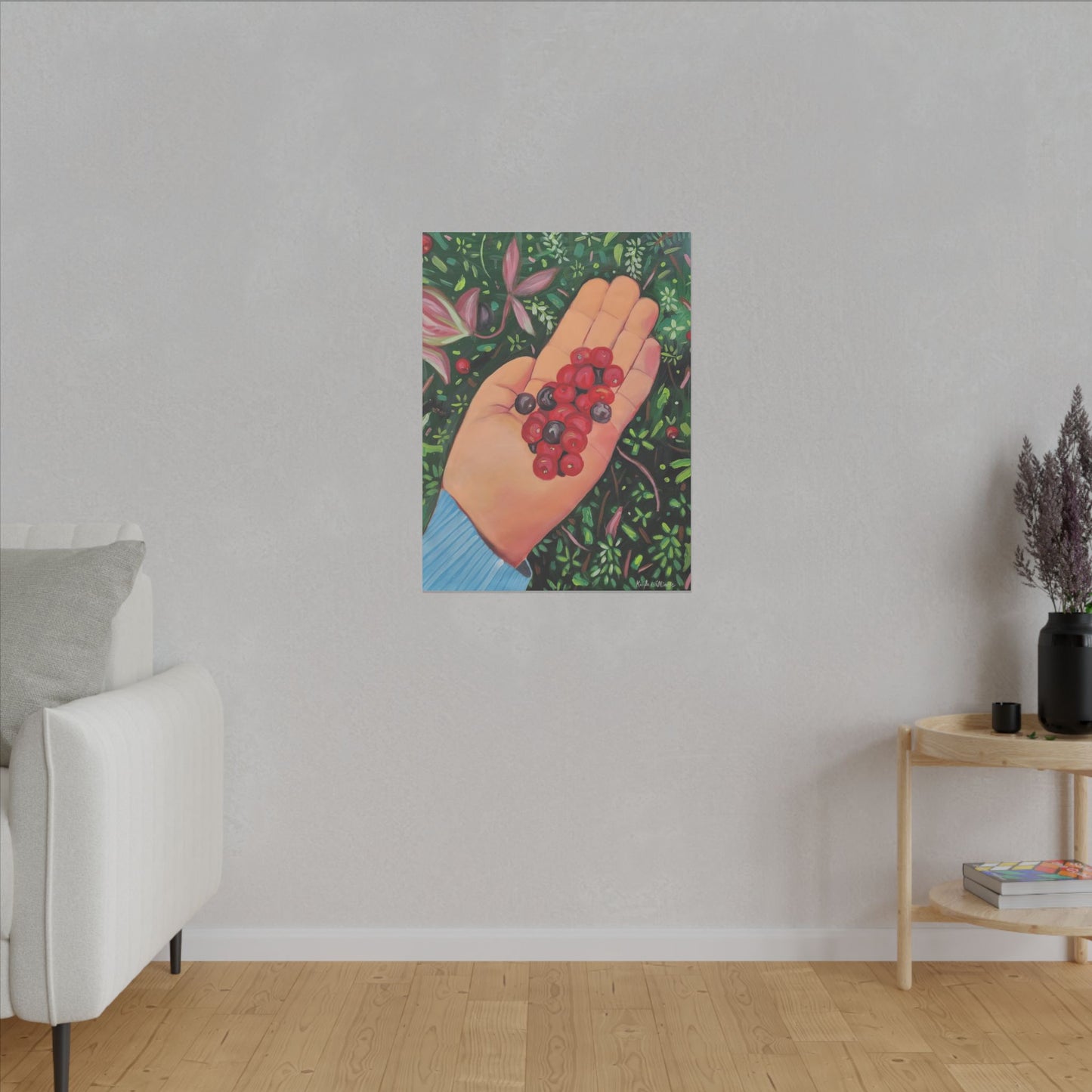 My daughter - Canvas Print - Nature-inspired Stretched Wall Decor