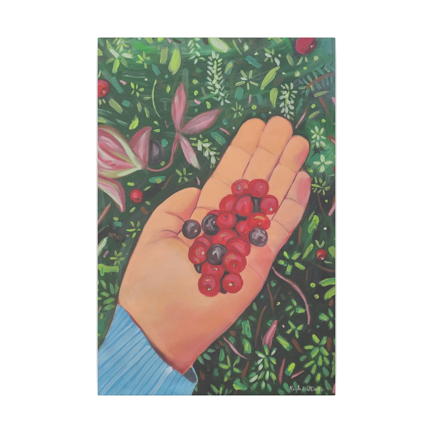 My daughter - Canvas Print - Nature-inspired Stretched Wall Decor