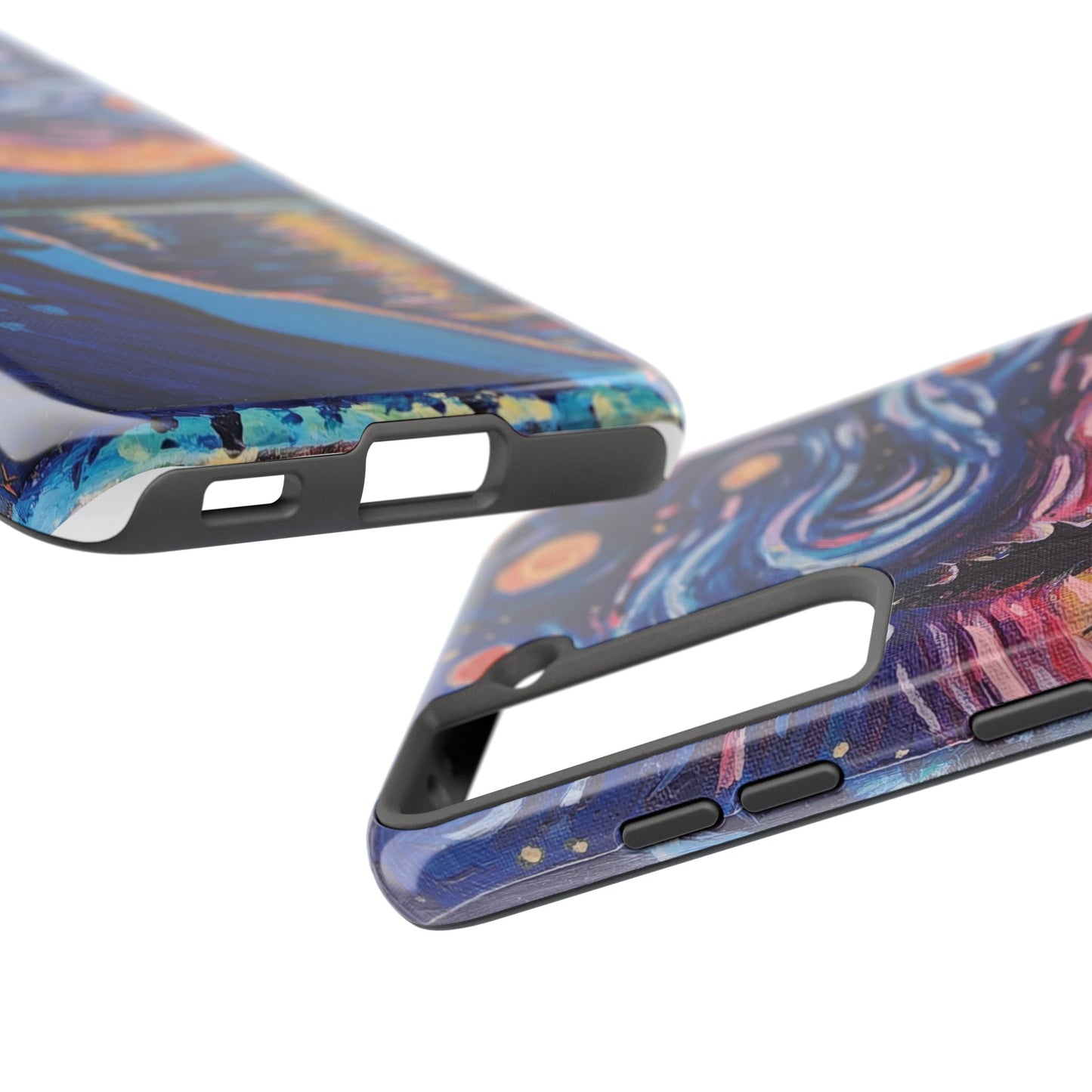 Starry Labrador Night - Tough Phone Cases