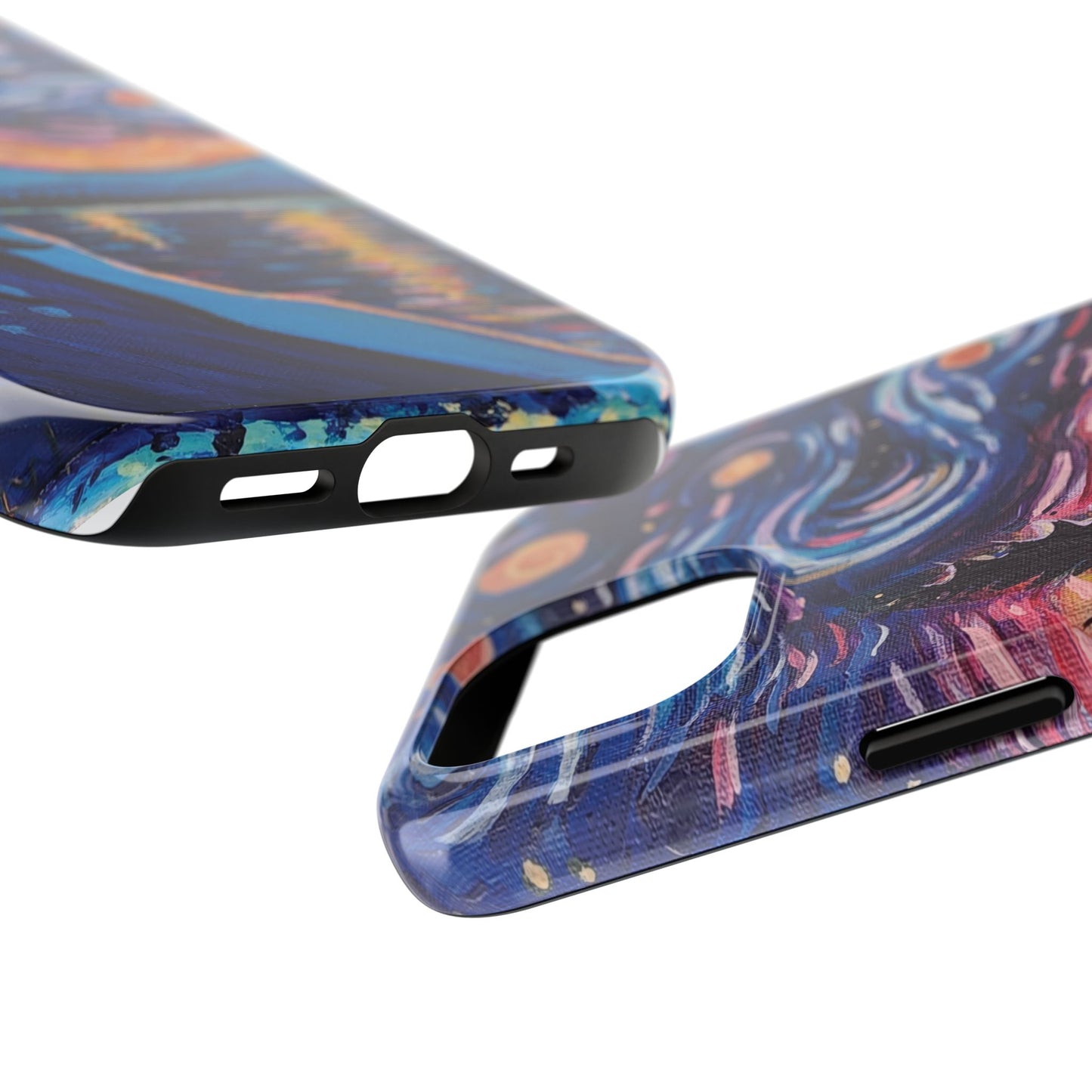 Starry Labrador Night - Tough Phone Cases