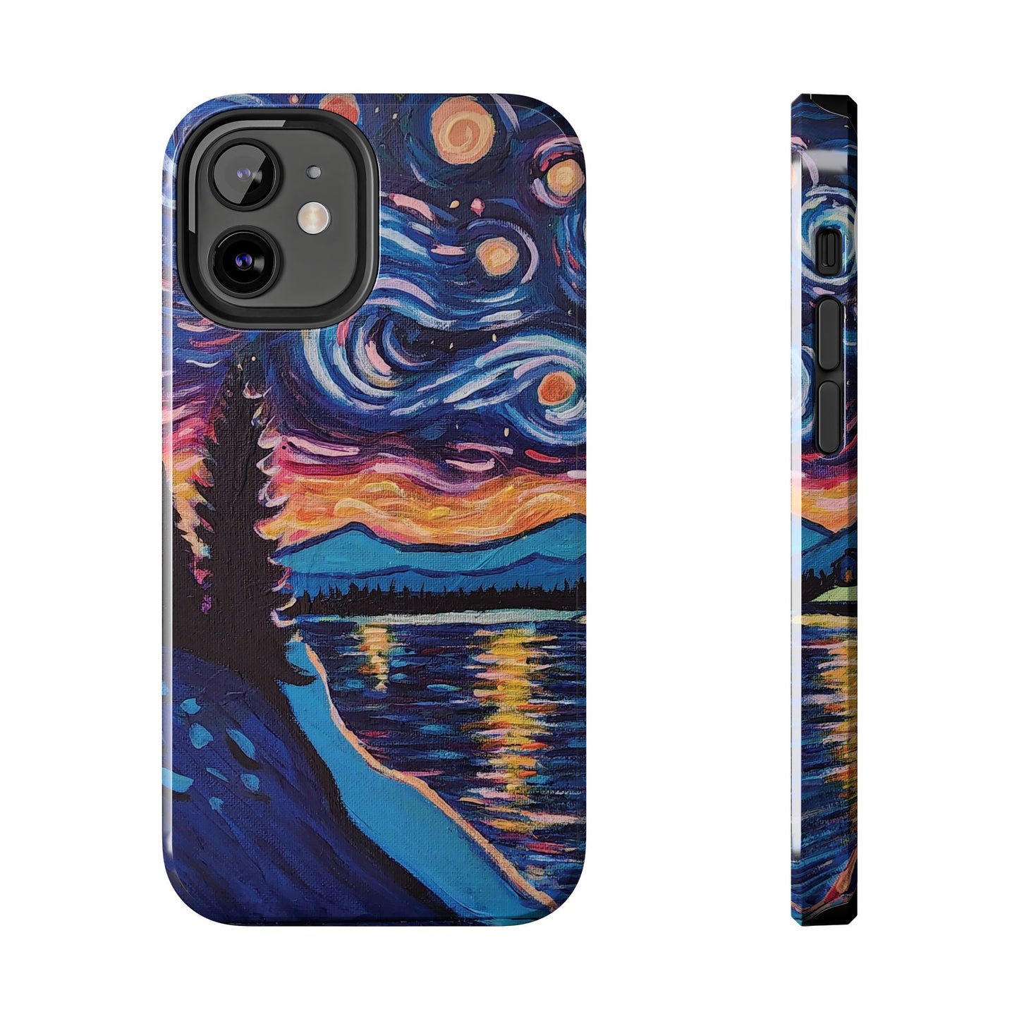 Starry Labrador Night - Tough Phone Cases