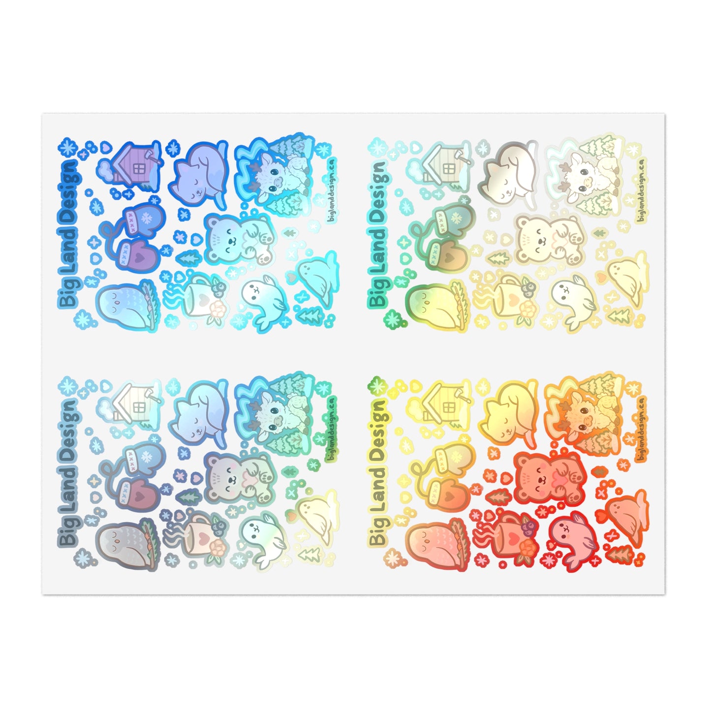 Labrador Critters Cozy Sticker Sheets