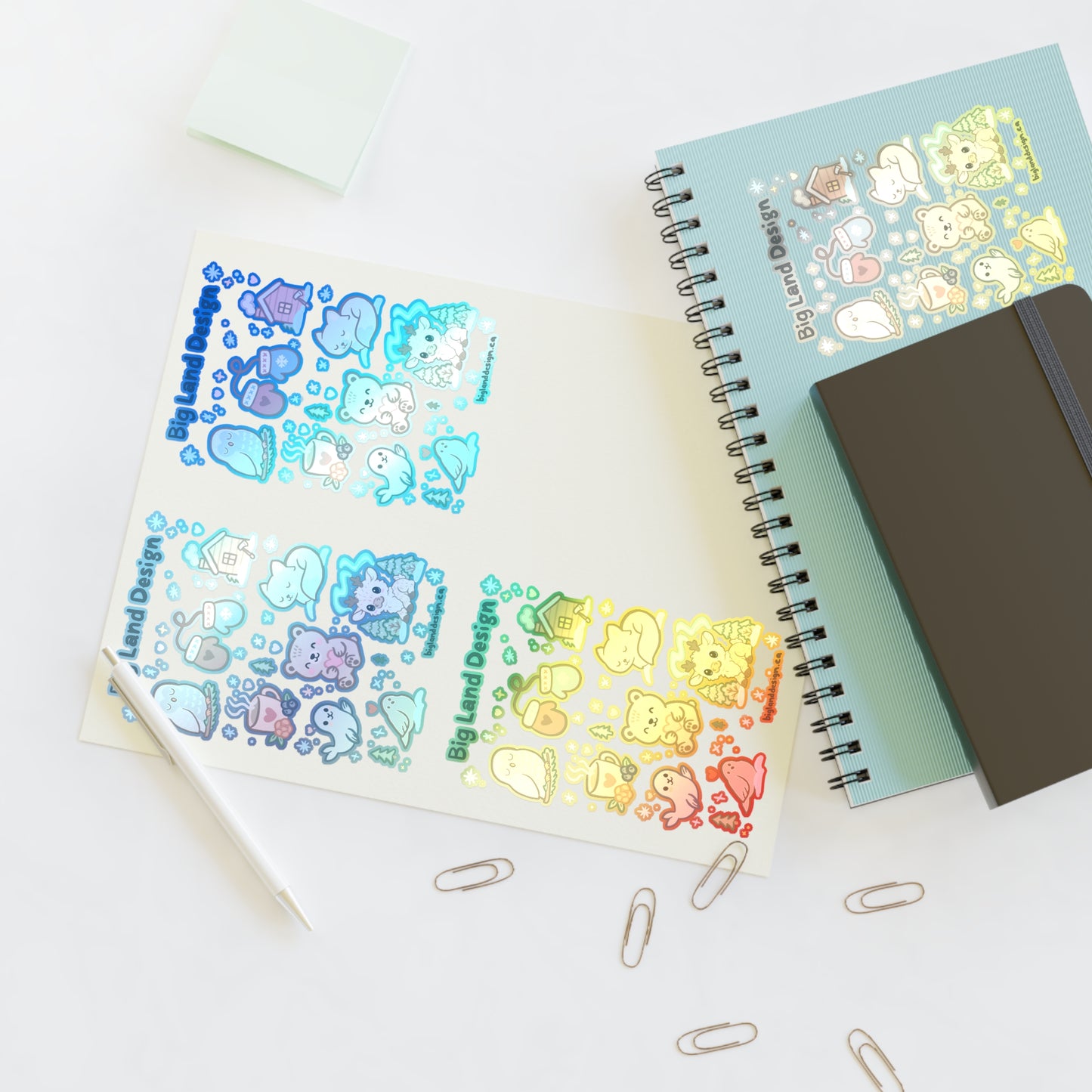 Labrador Critters Cozy Sticker Sheets