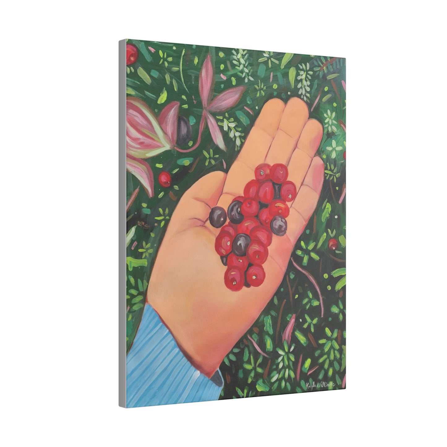 My daughter - Canvas Print - Nature-inspired Stretched Wall Decor