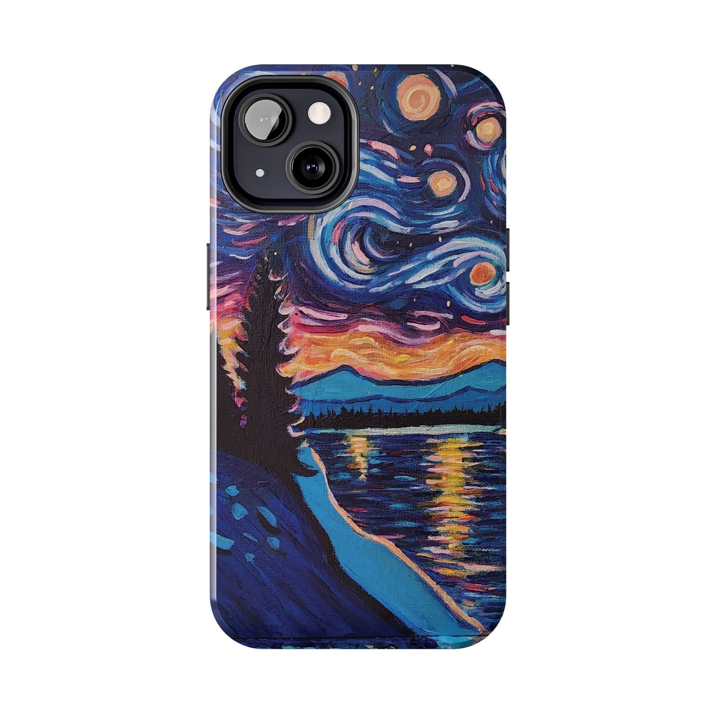Starry Labrador Night - Tough Phone Cases