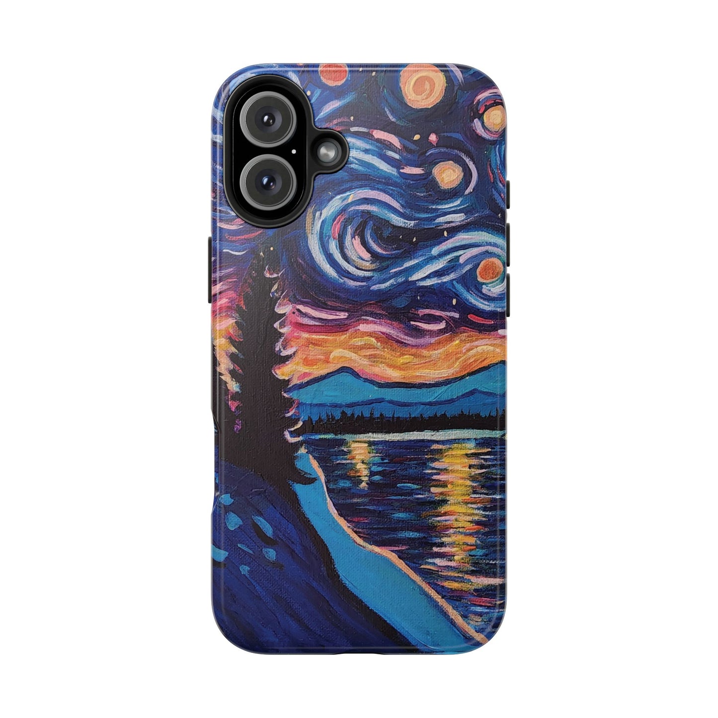 Starry Labrador Night - Tough Phone Cases