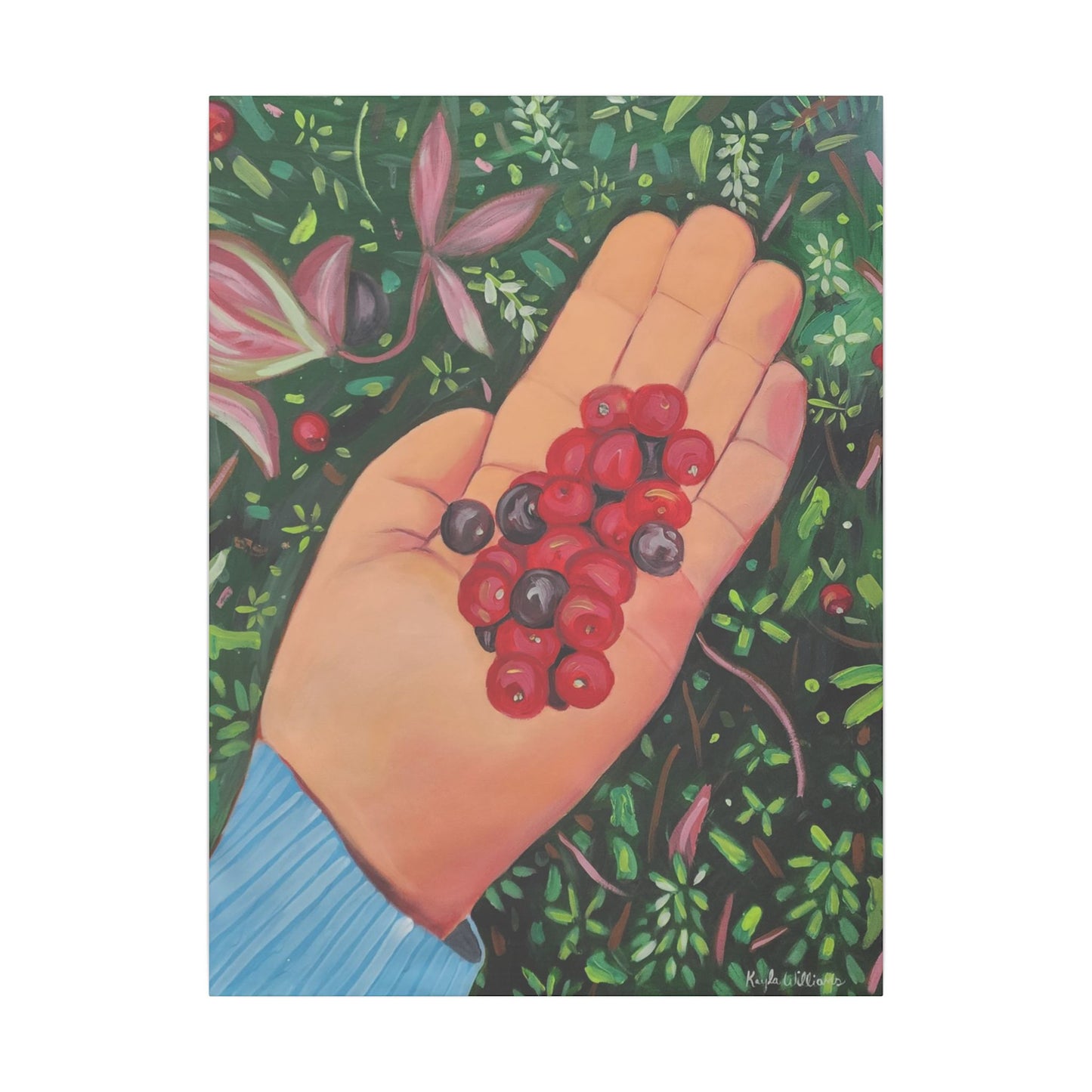 My daughter - Canvas Print - Nature-inspired Stretched Wall Decor