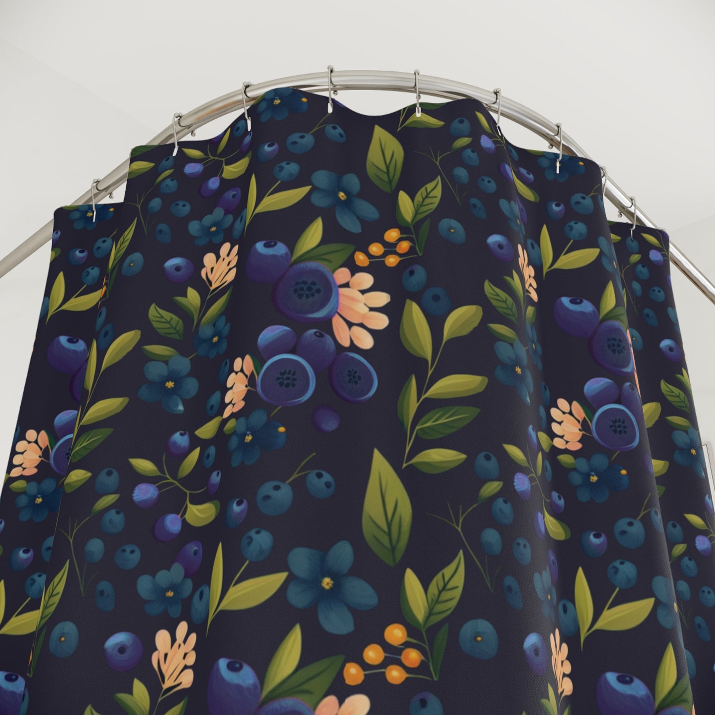 Blueberry Dream Shower Curtain