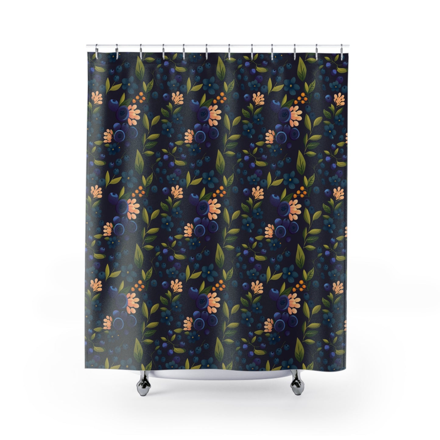 Blueberry Dream Shower Curtain