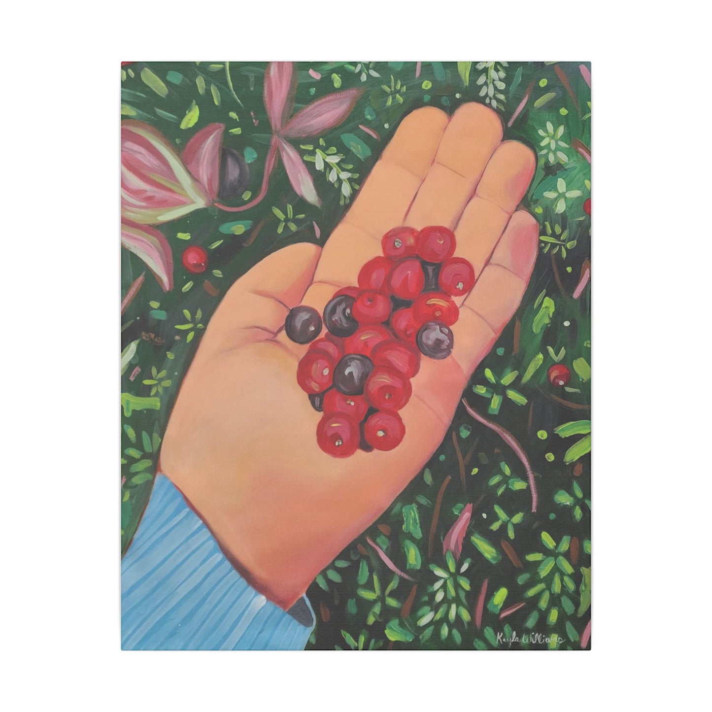 My daughter - Canvas Print - Nature-inspired Stretched Wall Decor