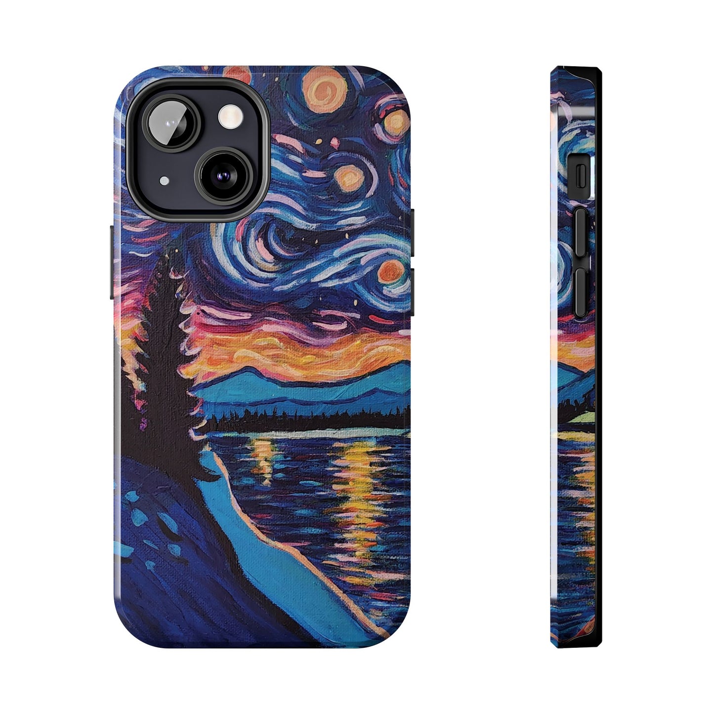 Starry Labrador Night - Tough Phone Cases