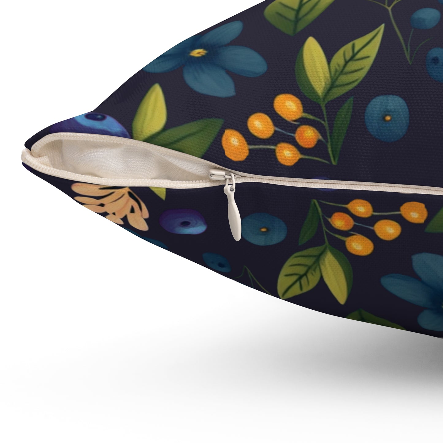 Blueberry Dream Square Pillow