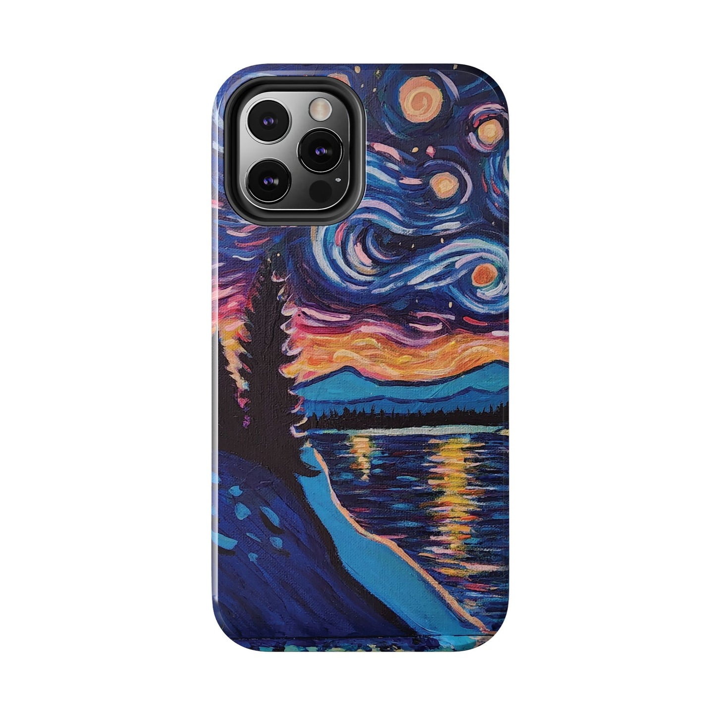 Starry Labrador Night - Tough Phone Cases