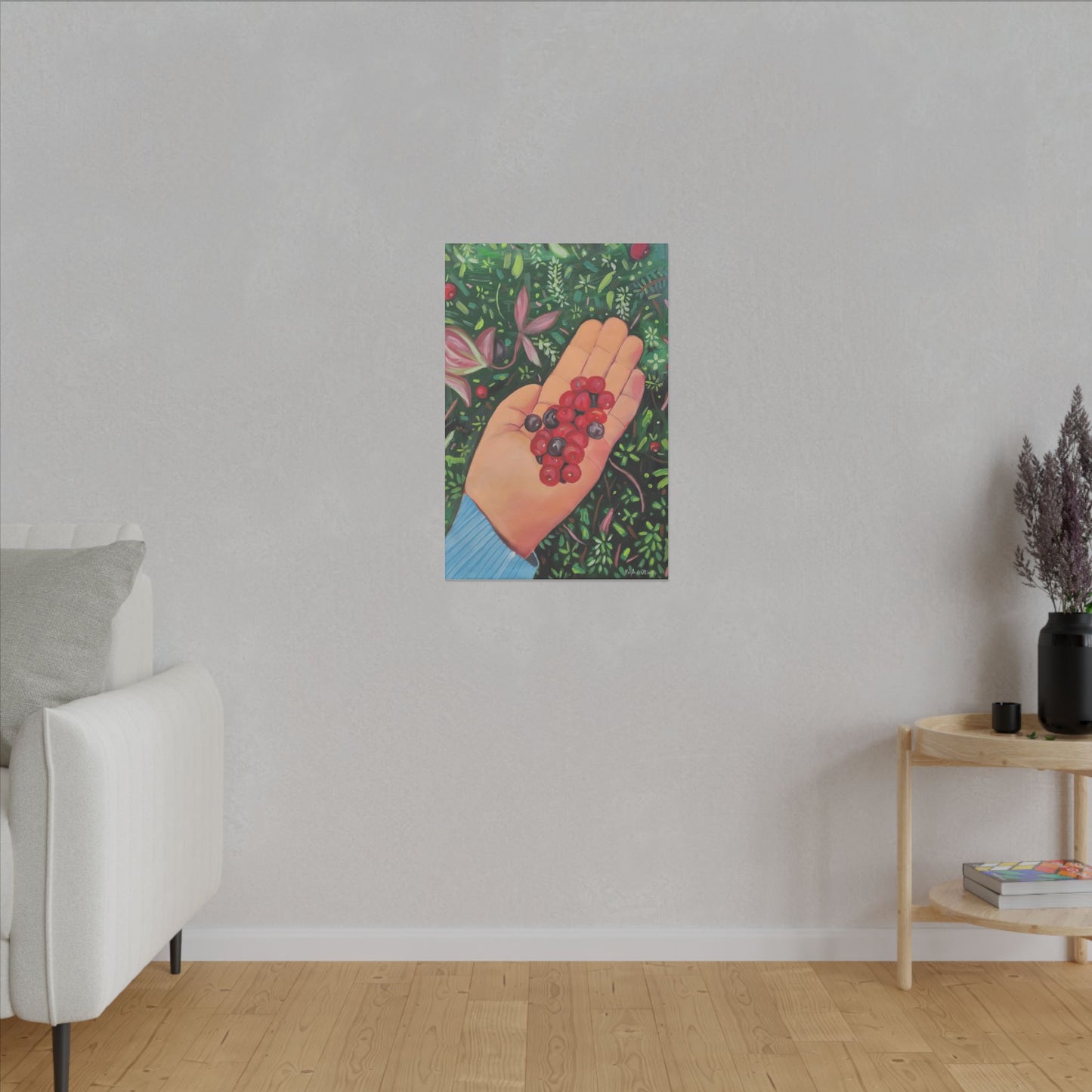 My daughter - Canvas Print - Nature-inspired Stretched Wall Decor