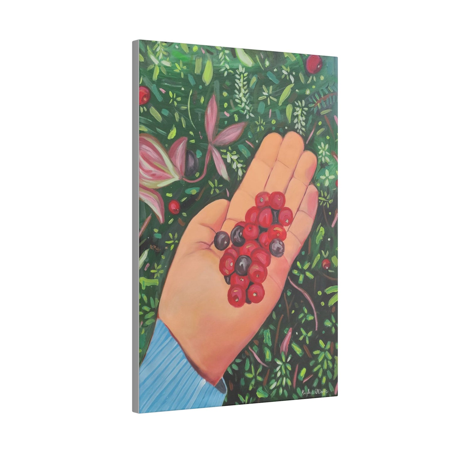 My daughter - Canvas Print - Nature-inspired Stretched Wall Decor