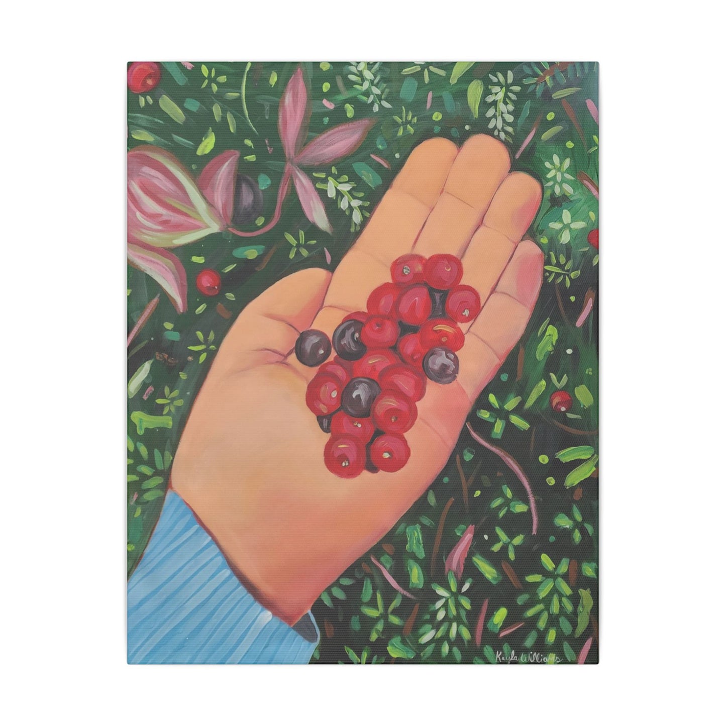 My daughter - Canvas Print - Nature-inspired Stretched Wall Decor