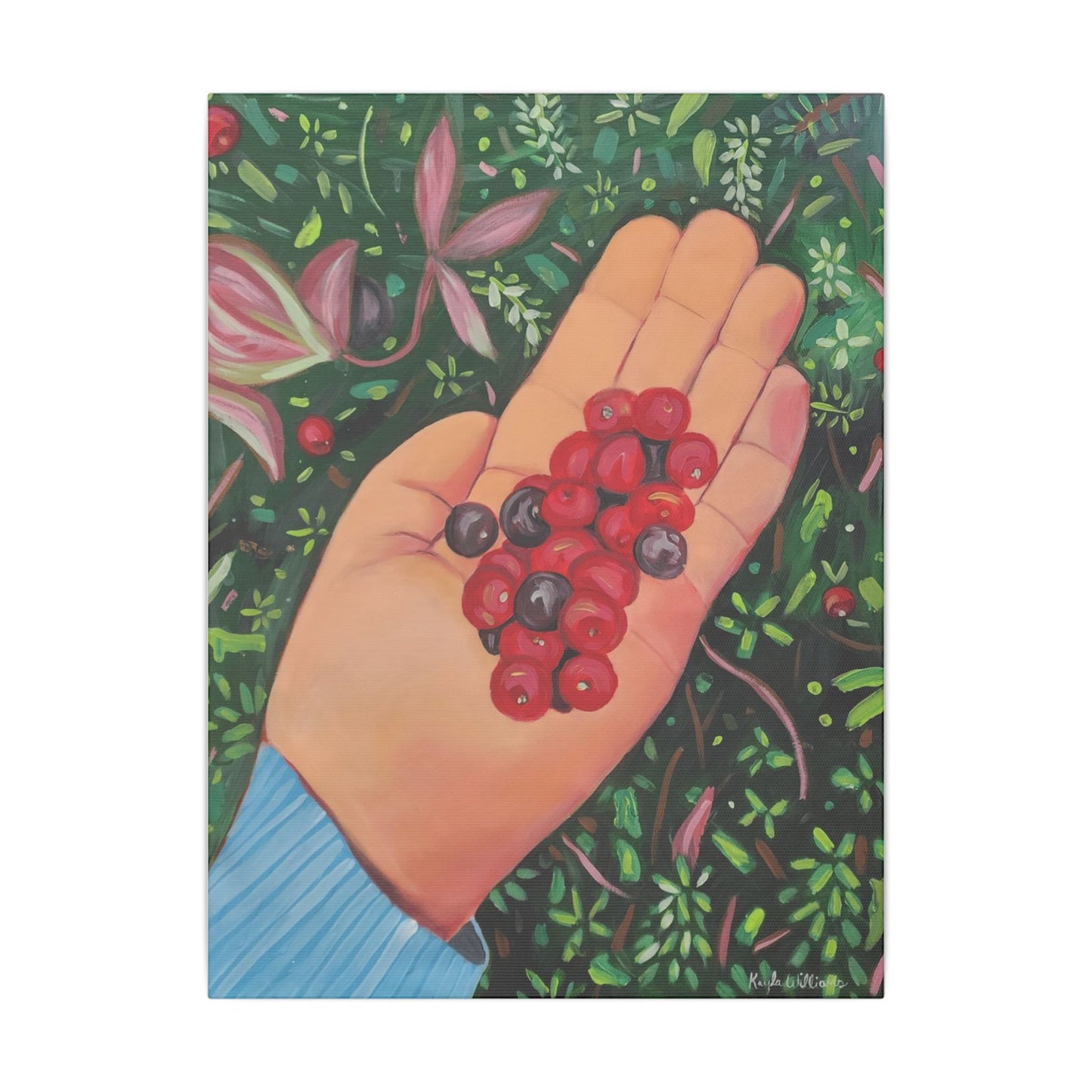 My daughter - Canvas Print - Nature-inspired Stretched Wall Decor