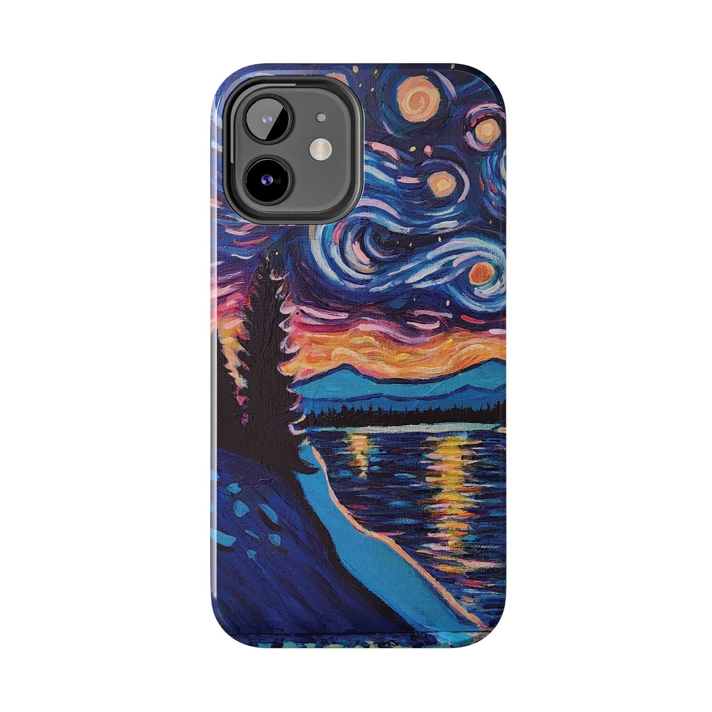 Starry Labrador Night - Tough Phone Cases