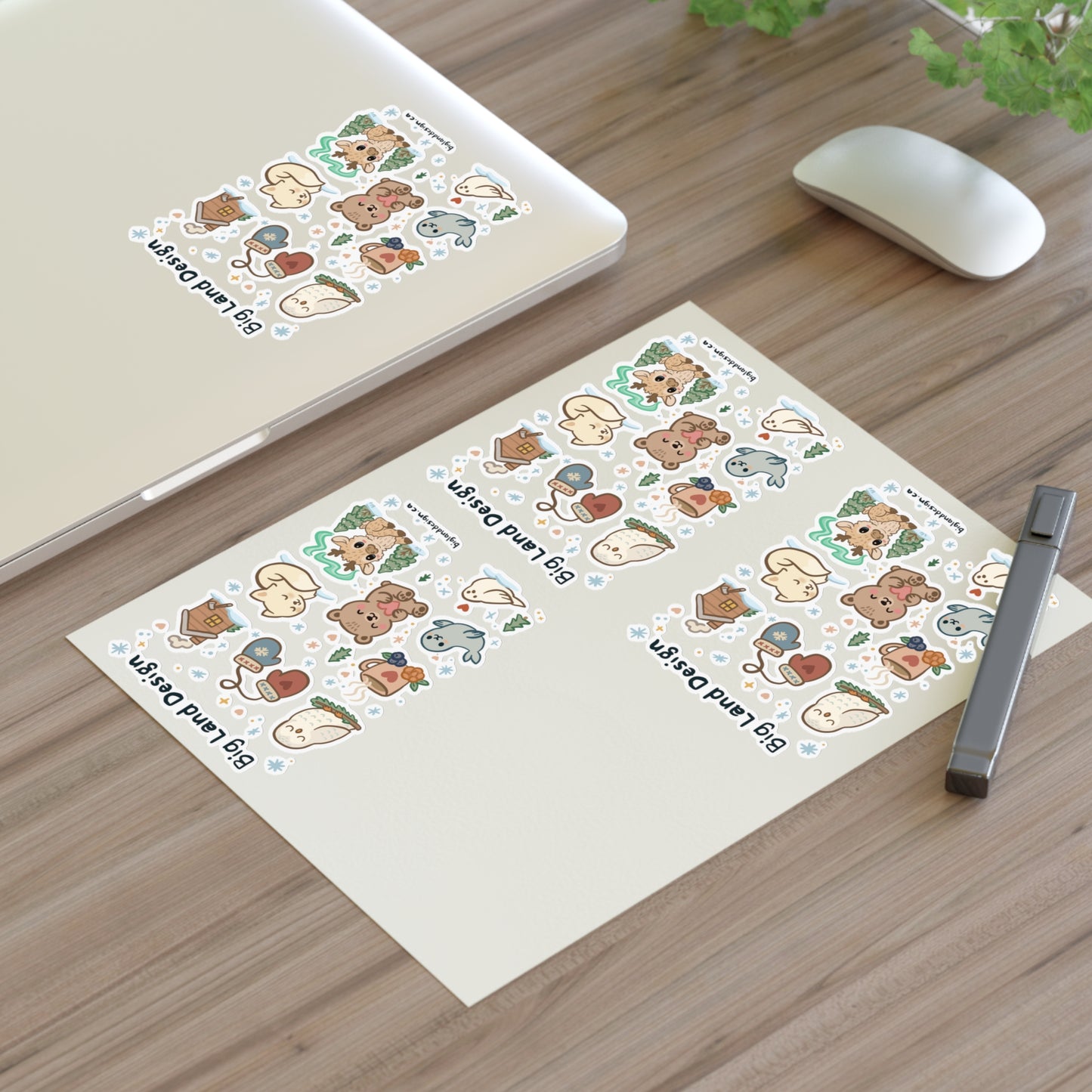 Labrador Critters Cozy Sticker Sheets