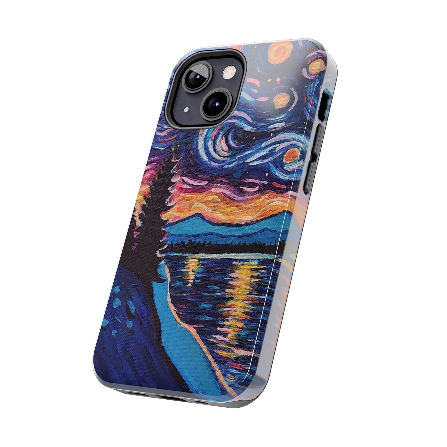 Starry Labrador Night - Tough Phone Cases