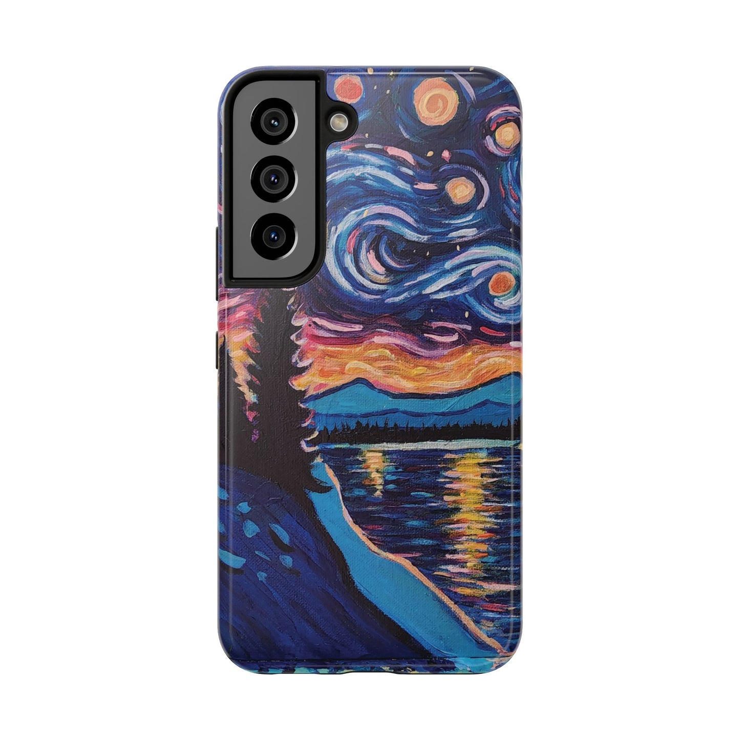 Starry Labrador Night - Tough Phone Cases