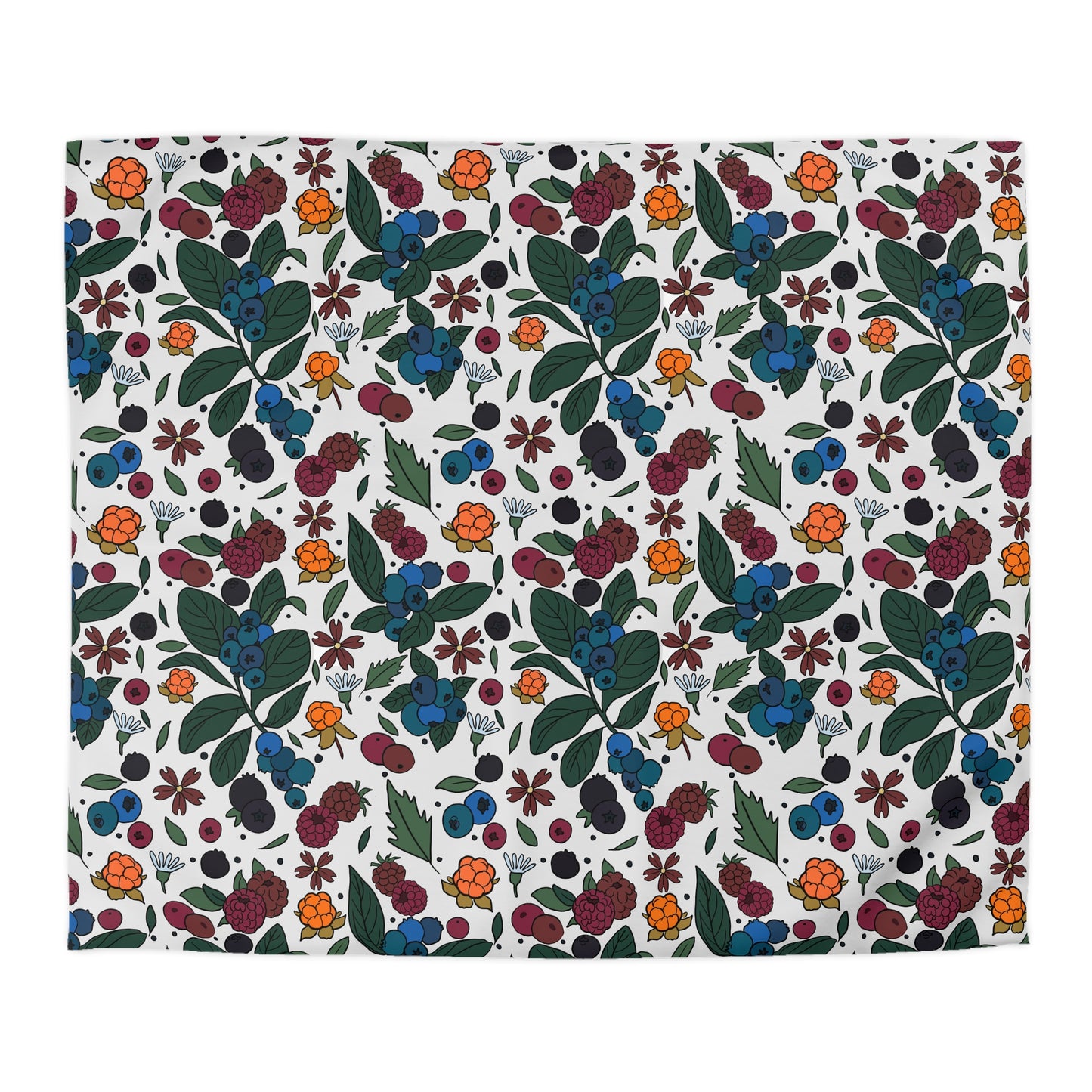 Berrypicking - Microfiber Duvet Cover