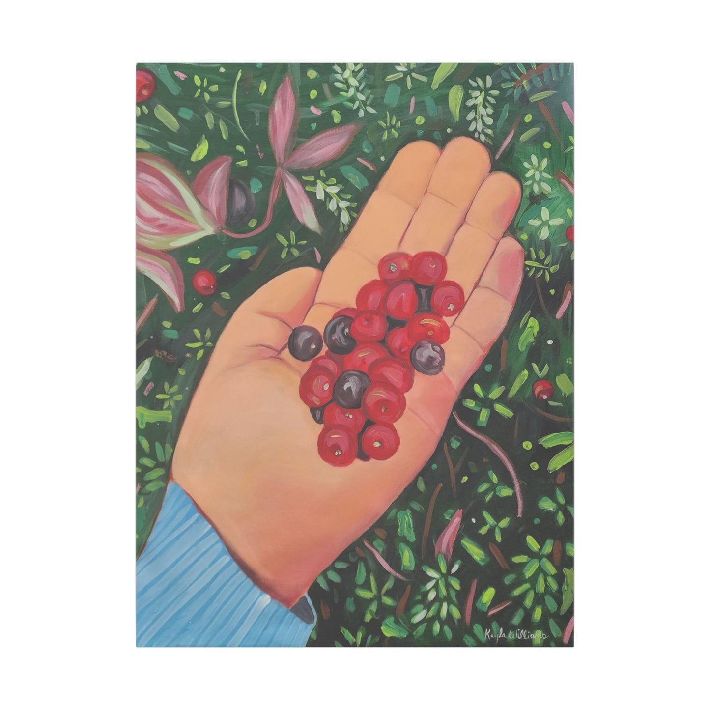 My daughter - Canvas Print - Nature-inspired Stretched Wall Decor