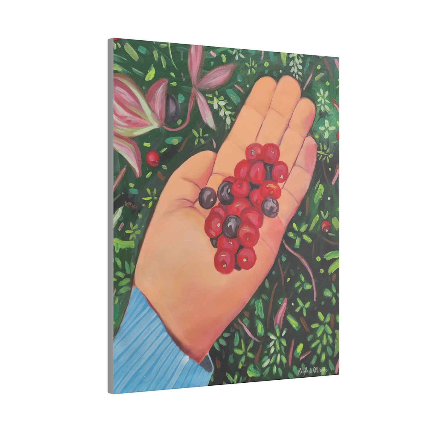 My daughter - Canvas Print - Nature-inspired Stretched Wall Decor