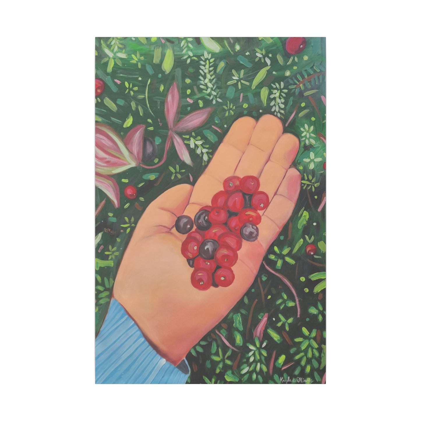 My daughter - Canvas Print - Nature-inspired Stretched Wall Decor