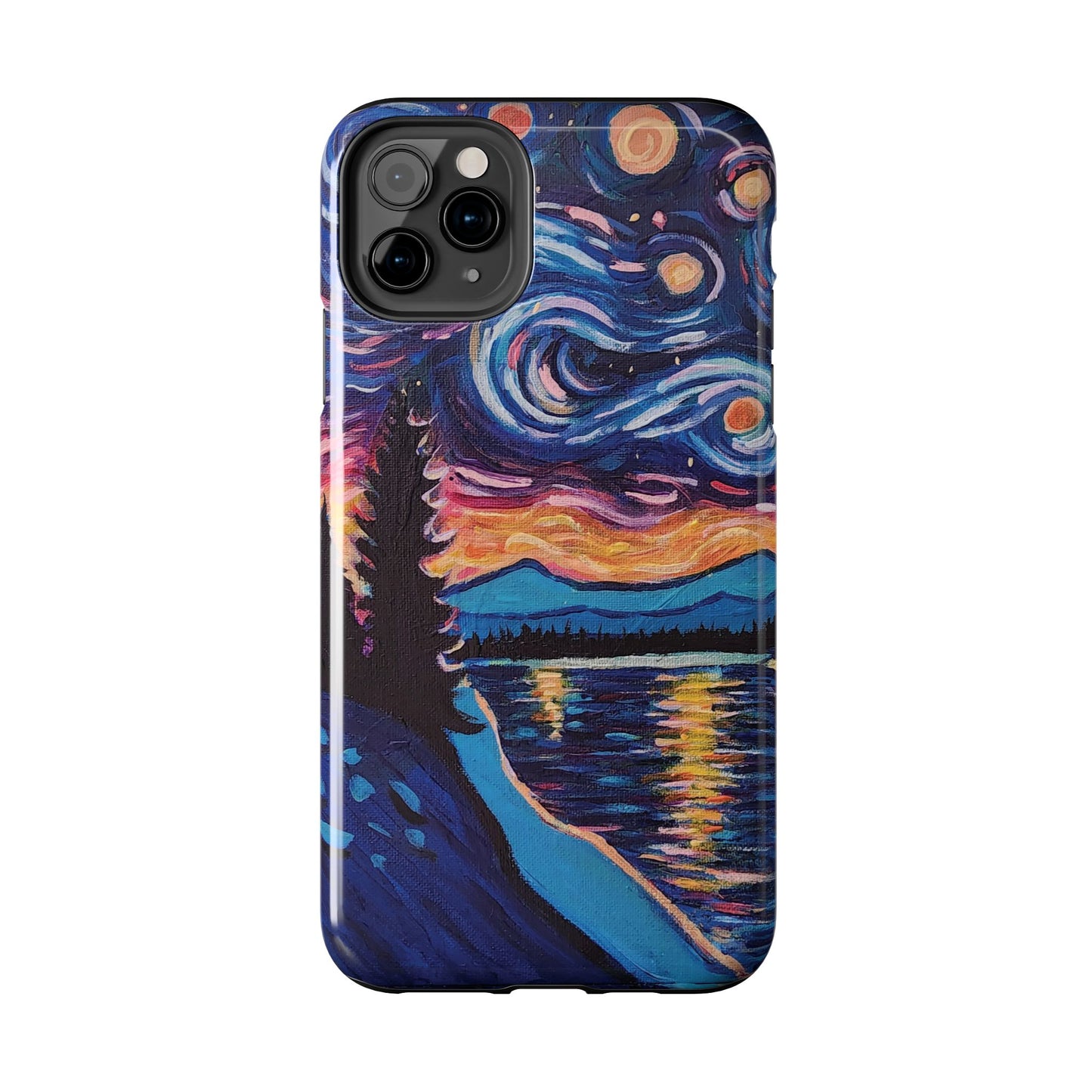 Starry Labrador Night - Tough Phone Cases