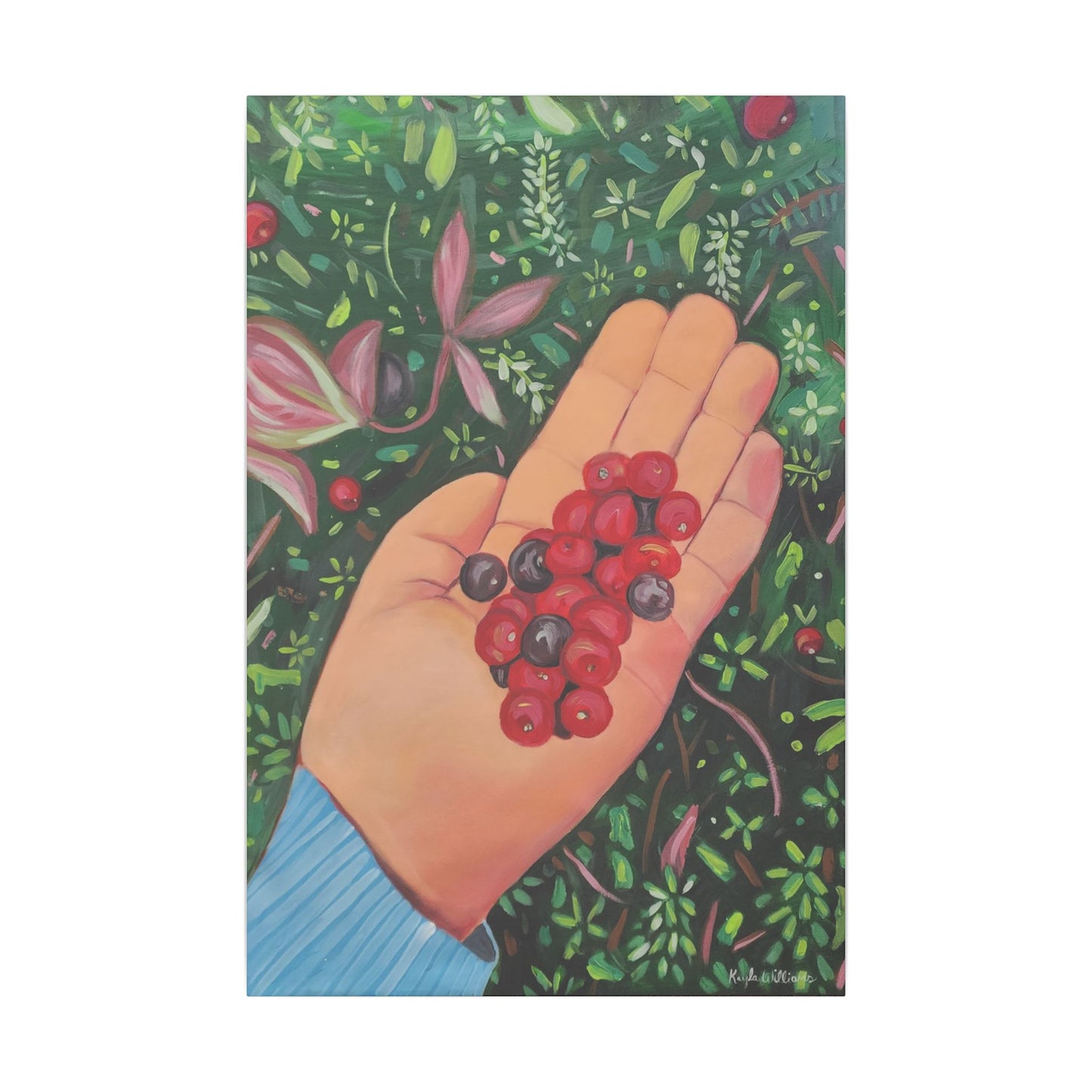 My daughter - Canvas Print - Nature-inspired Stretched Wall Decor