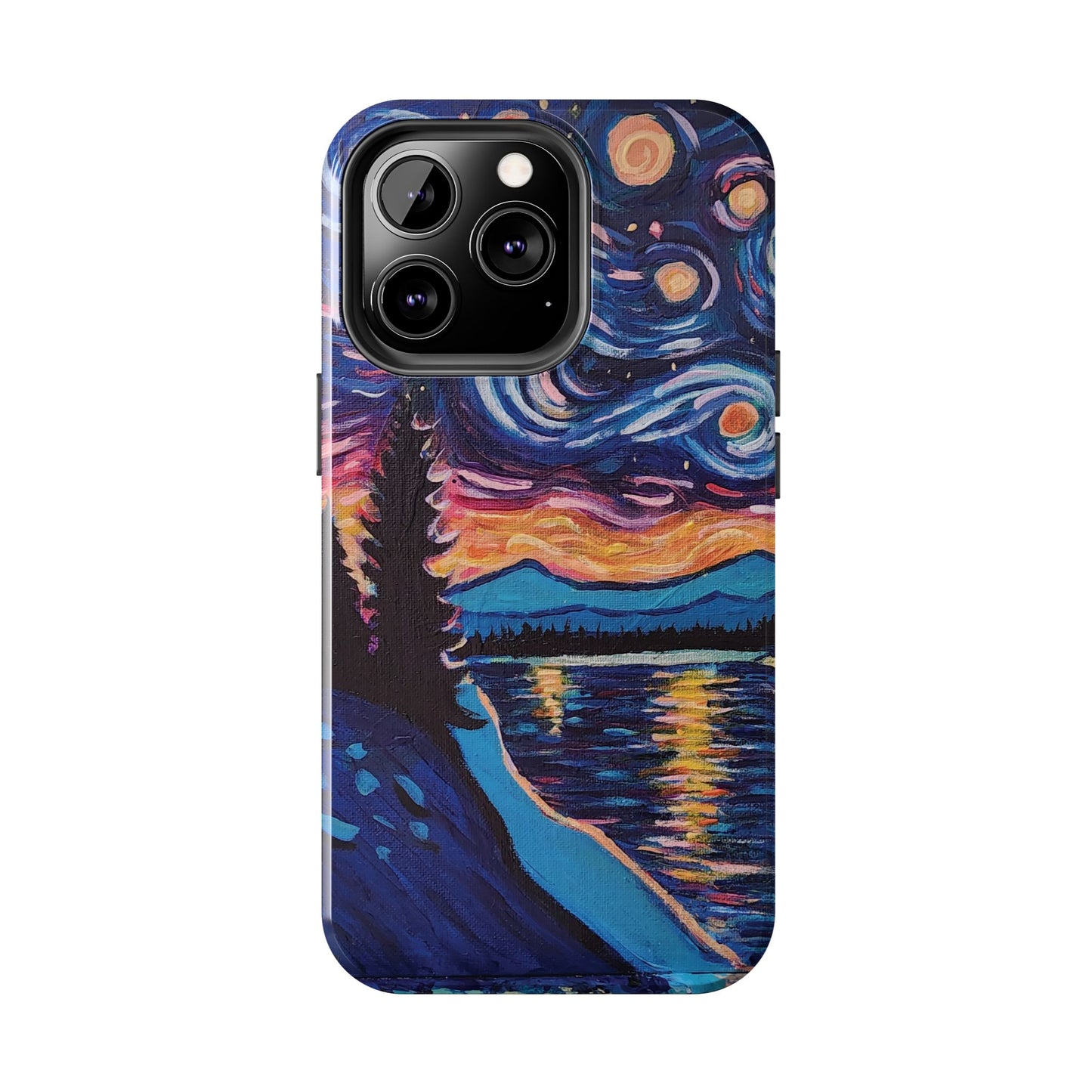 Starry Labrador Night - Tough Phone Cases