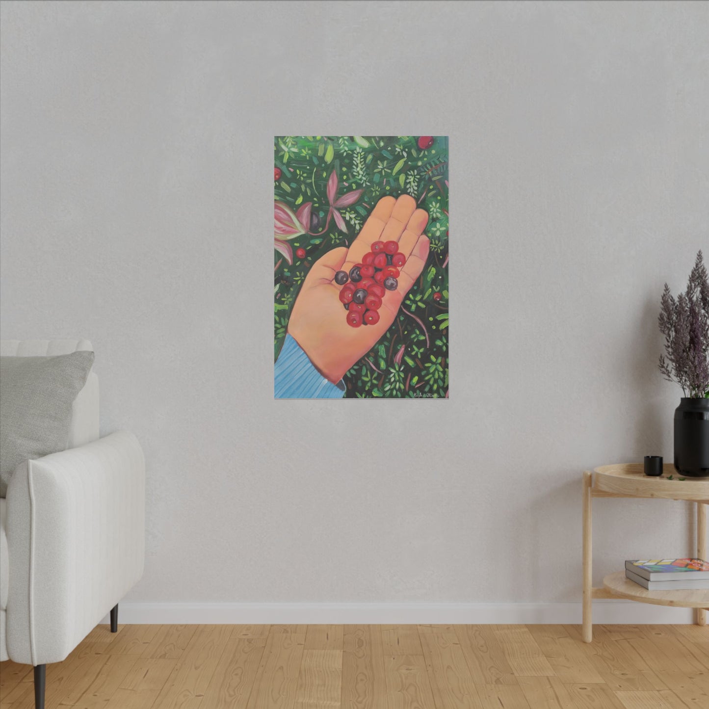 My daughter - Canvas Print - Nature-inspired Stretched Wall Decor