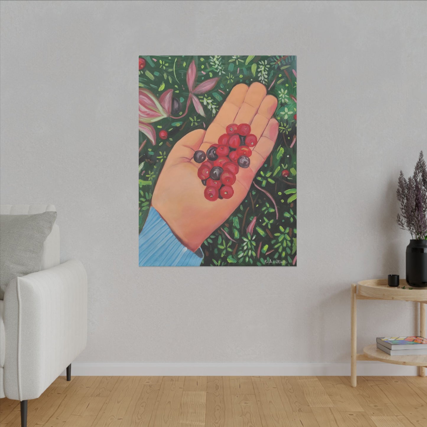 My daughter - Canvas Print - Nature-inspired Stretched Wall Decor