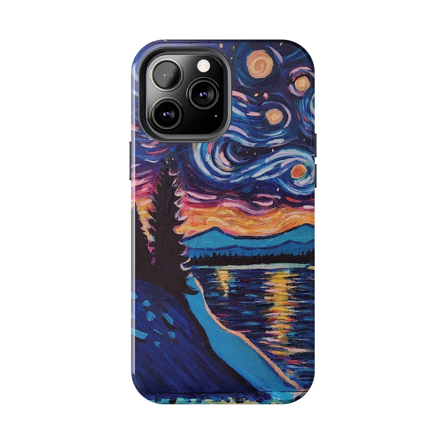 Starry Labrador Night - Tough Phone Cases