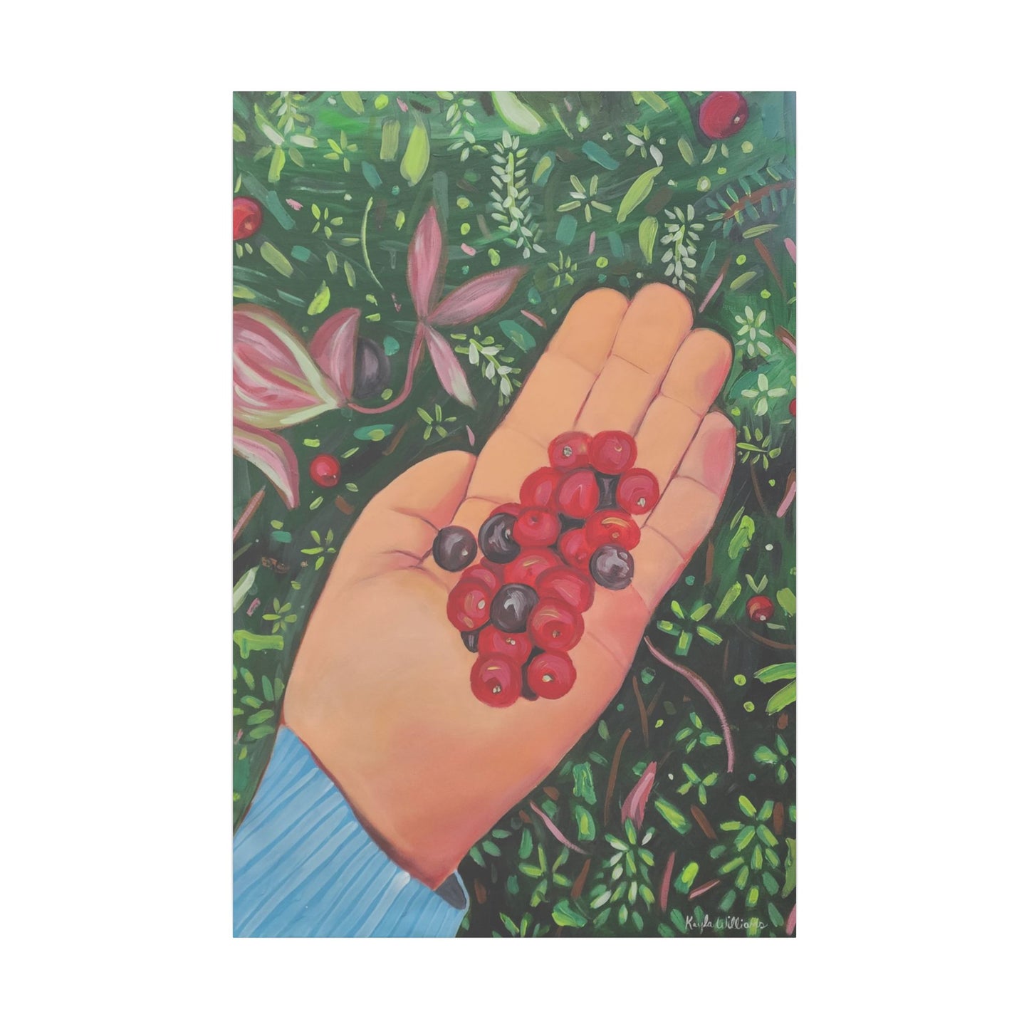 My daughter - Canvas Print - Nature-inspired Stretched Wall Decor