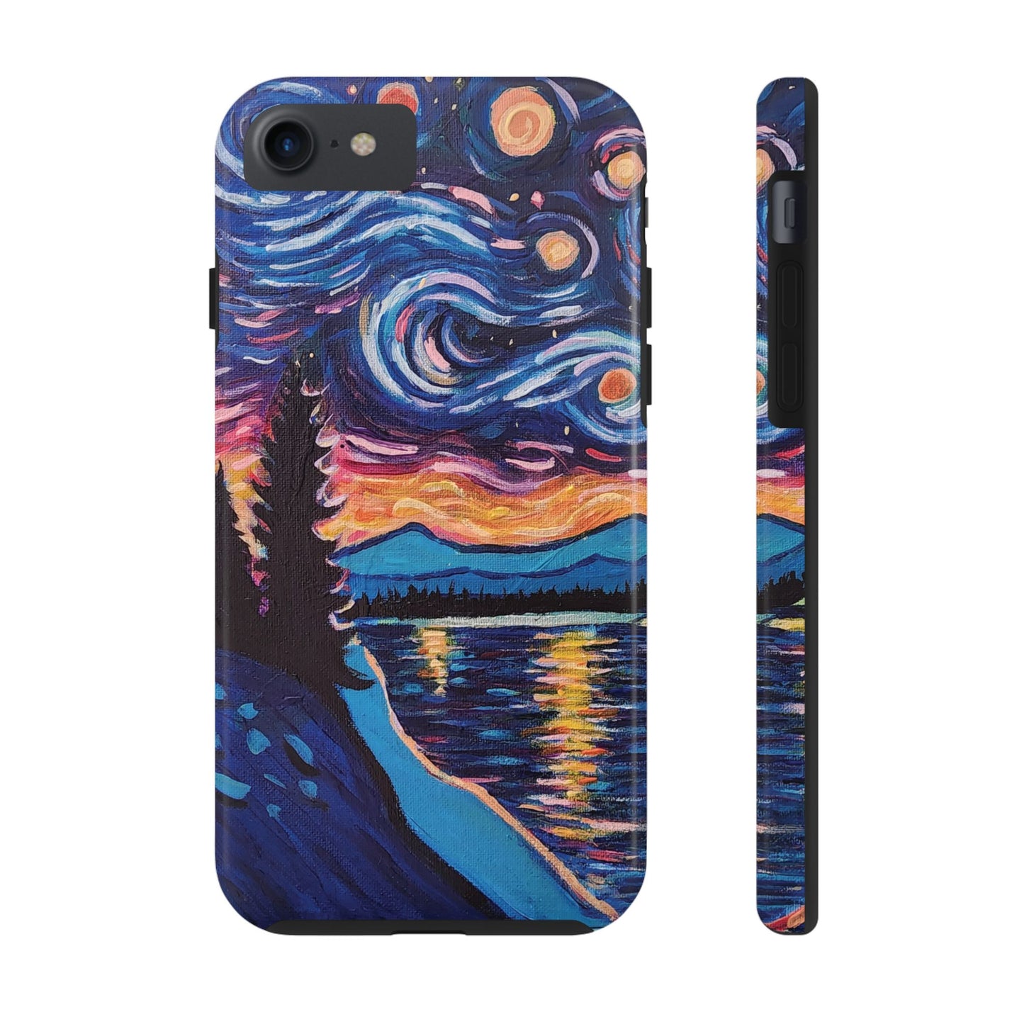 Starry Labrador Night - Tough Phone Cases
