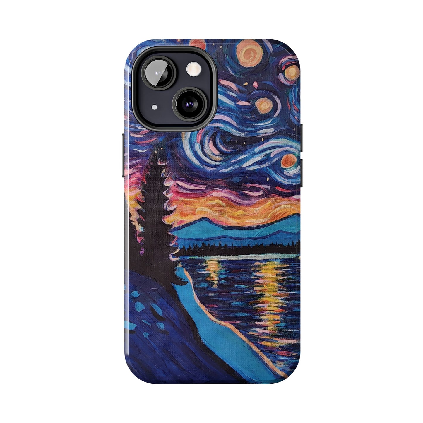 Starry Labrador Night - Tough Phone Cases