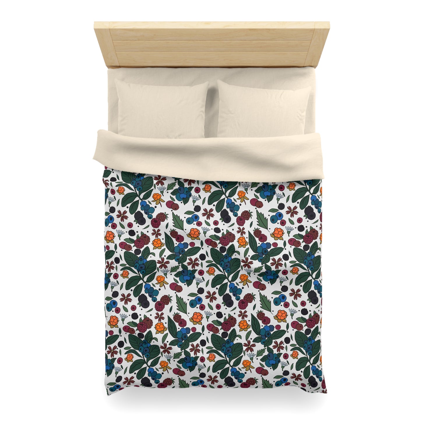 Berrypicking - Microfiber Duvet Cover