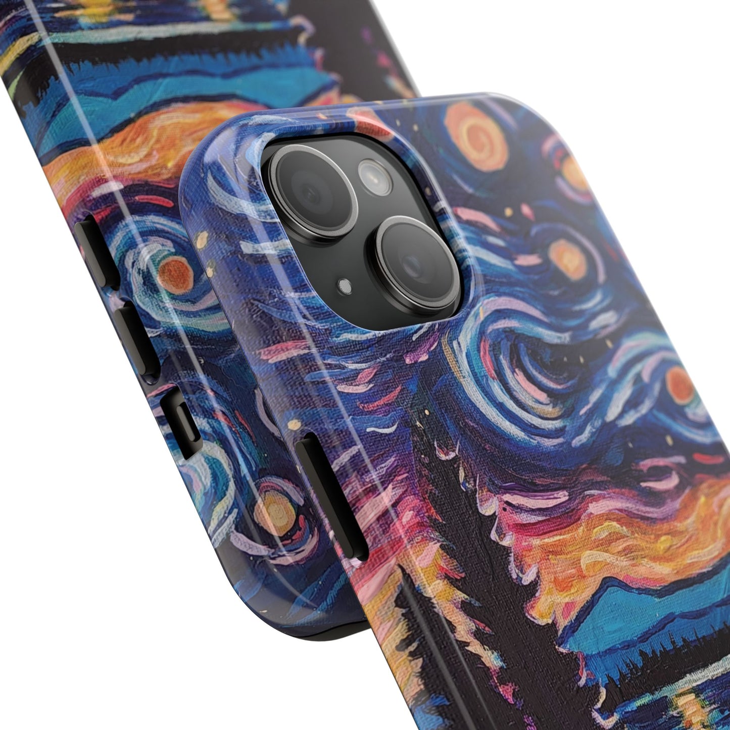 Starry Labrador Night - Tough Phone Cases